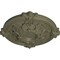 Ekena Millwork Hamilton Ceiling Medallion (Fits Canopies up to 3 3/4"), 17 3/8"OD x 1 3/4"P, Spartan Stone CM17HASSF - alternate 4